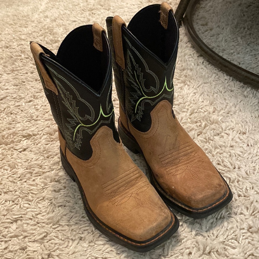 Boys Ariat Work Hog Western Boots